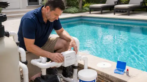 Entretien piscine au sel : avantages, inconvénients et coûts