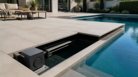 Piscine à fond mobile : prix et fonctionnement